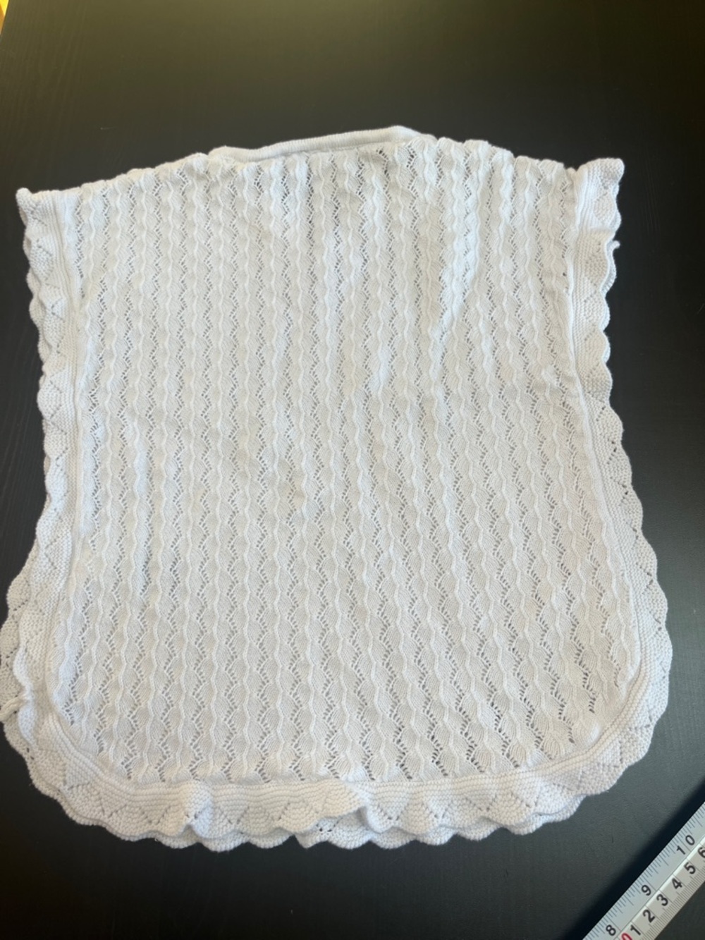 Janie and Jack whiteKnit Sleeveless  coverup - Picture 7 of 8